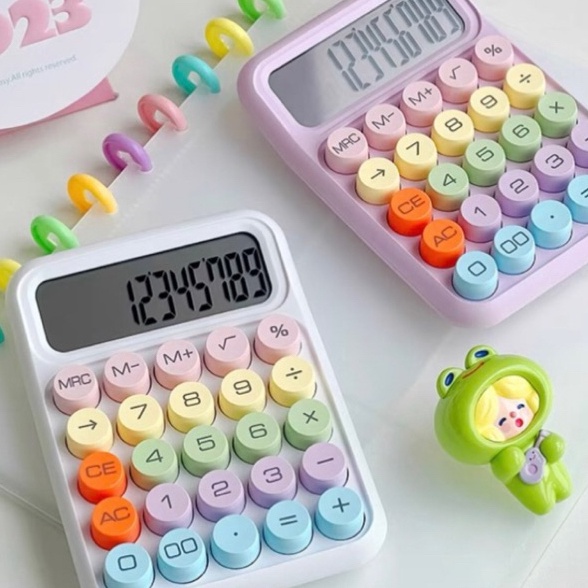 

Revolutionary LITTLE DAISY MAGIE Kalkulator Lucu Kalkulator Meja Desktop Calculator Kalkulator Dagang Warna Pastel Lucu