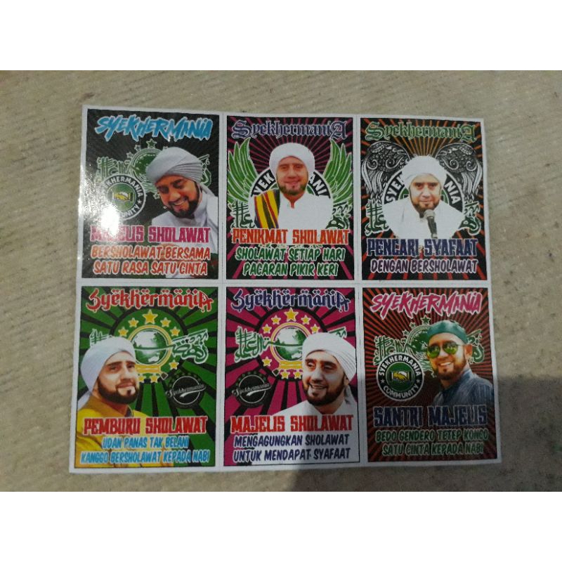 

Promo... 25pc. Stiker majlis Syeher mania