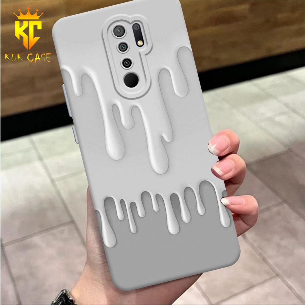 Case Motif REDMI 9 Aesthetic Bahan Softcase silicon Lentur - Skin /  Casing Handpone