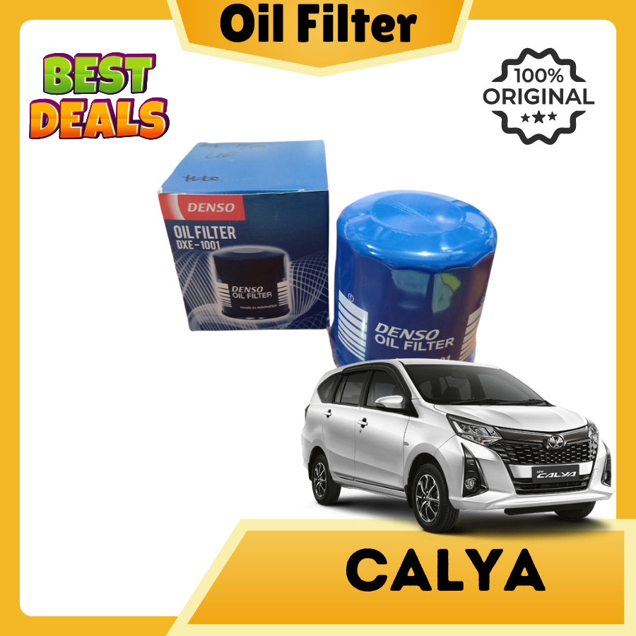 Saringan Oil Filter Oli Mobil Calya Original Denso