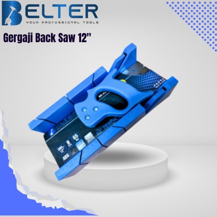 Gergaji Pigura Back Saw Set Miter Box Set Gergaji Miter Manual