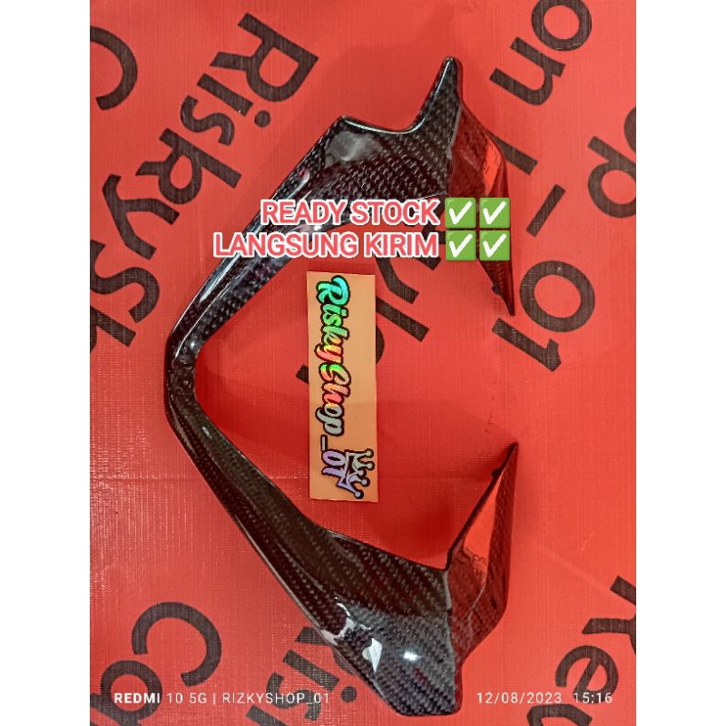 COVER LIST BATOK VARIO 125 150 LED NEW CARBON KEVLAR