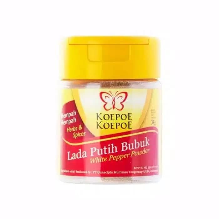 

kupu kupu lada halus putih 38gr