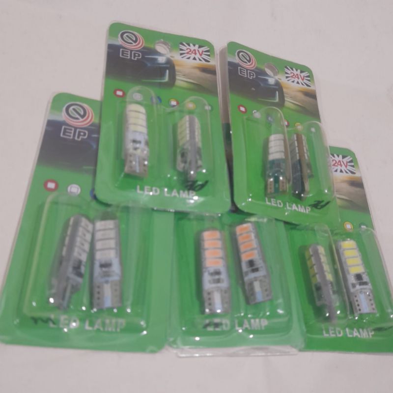 Sepasang Lampu Led Senja Led Kota Truk 24 volt Kedip Truk