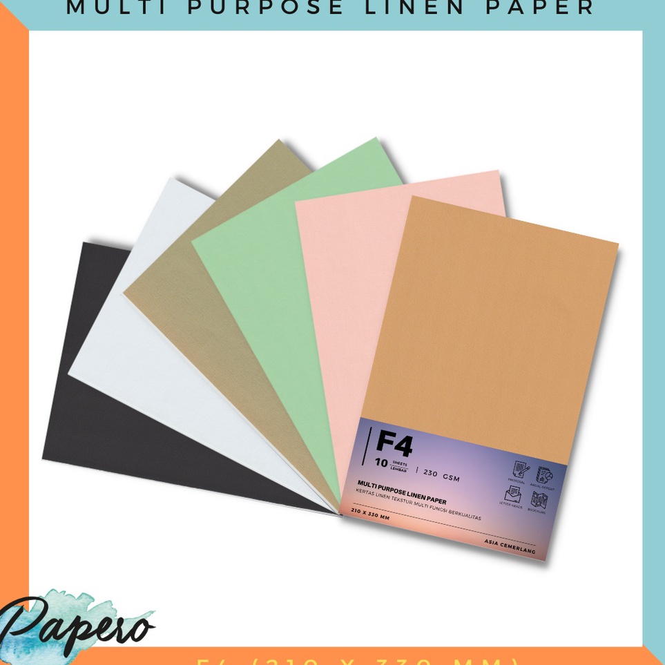 

Diskon Kes Cover Karton Linen Jepang F4 23 gsm
