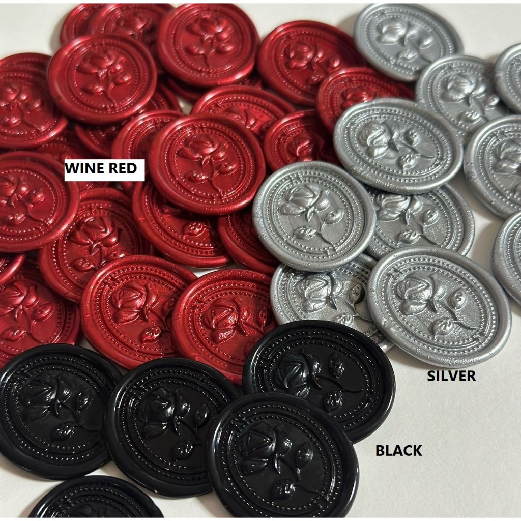 

AYANA - 1 Pcs Wax Seal Sticker Undangan WAXSEALCOIN Vintage / Tanpa Minimum / 1 Pcs/ Termasuk Double tape / Lilin Wax Seal Vintage