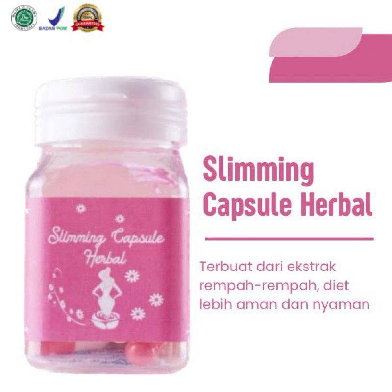 PRODUK PROMO  SLIMMING CAPSULE HERBAL SCH PINK PELANGSING