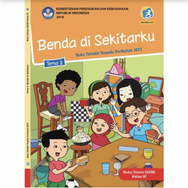 

Termurah!! Buku Tematik dikbud k13 siswa SD kelas 3 Revisi Terbaru Discount buku paket tematik untuk SD MI Sederajat Tema 3 benda disekitarku kelas 3