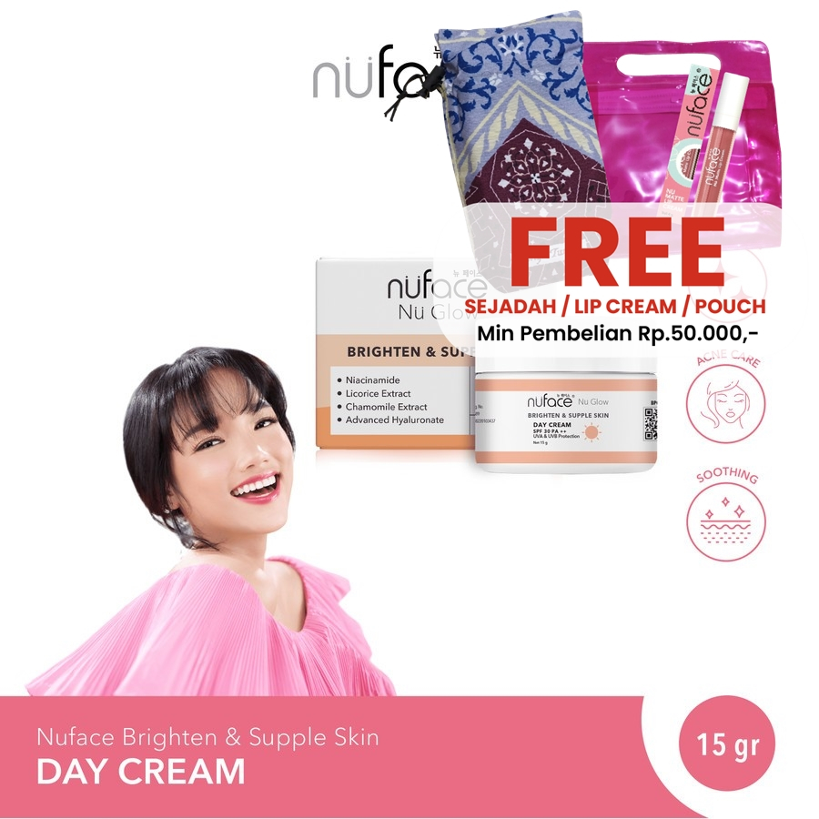 Nuface Nu Glow Brighthen & Supple Skin Day Cream