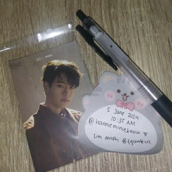 Photocard PC Stray Kids Kim Seungmin official LIM LIMITED MIROH GOLIVE