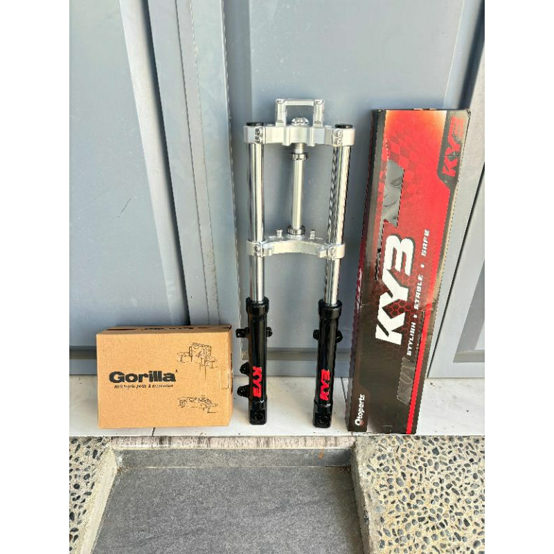 SKOK DEPAN KYB ZETO ORIGINAL AS 33 SET SEGITIGA NINJA IMPORT PNP HONDA