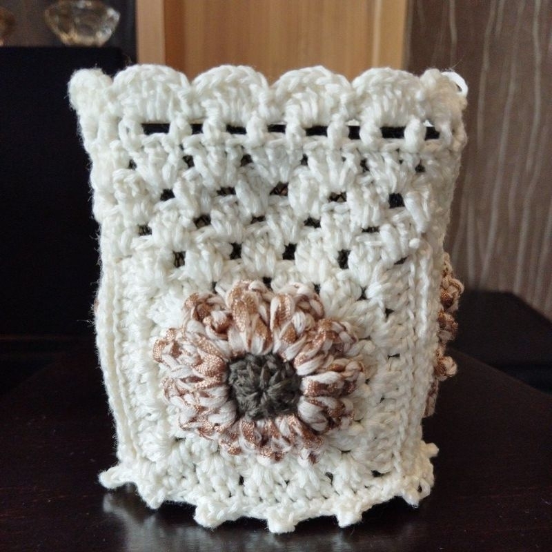 

Tempat Pinsil gunting Rajut