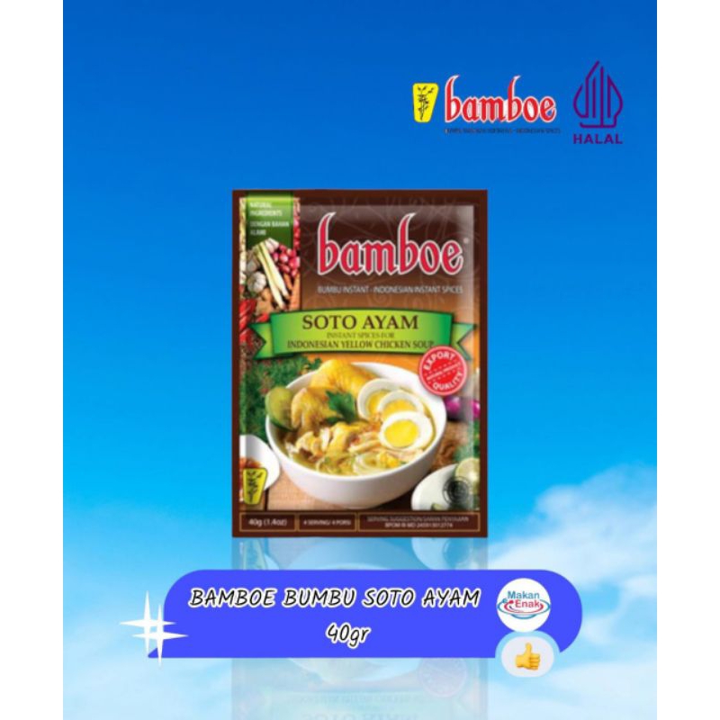 

Bamboe Bumbu Instan Soto Ayam 40gr