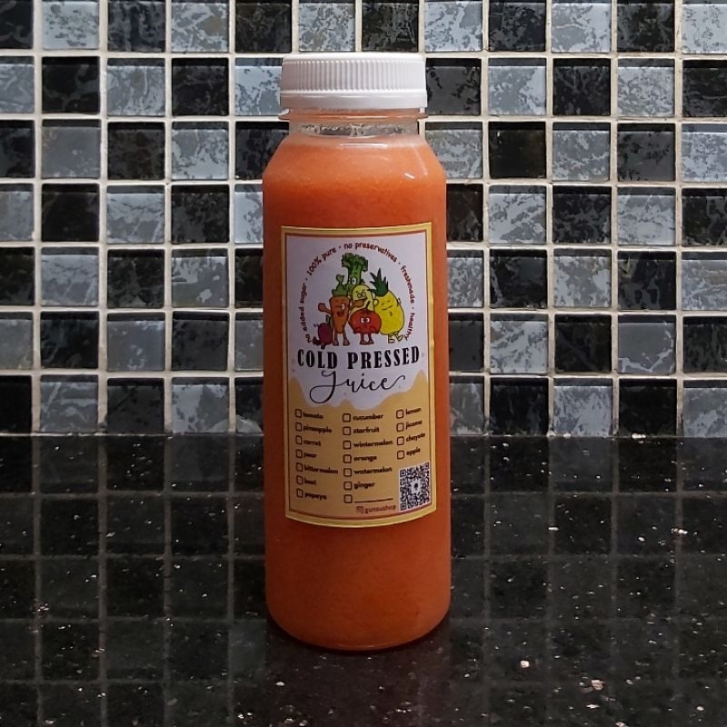 

Ay00! Jus 3 Diva Wortel Apel Tomat Cold Pressed 100% Murni