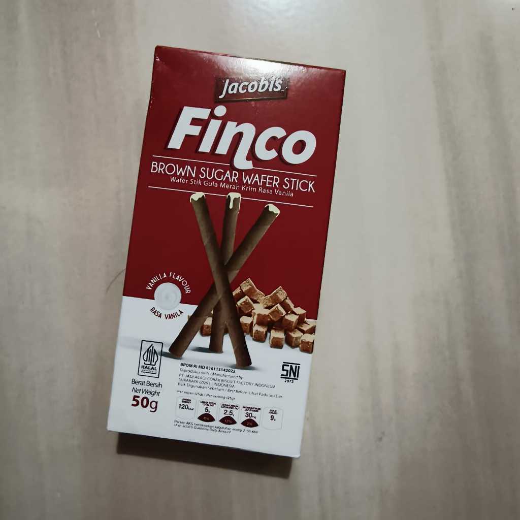 

Jacobis Finco Brown Sugar Wafer Stick 50 gr