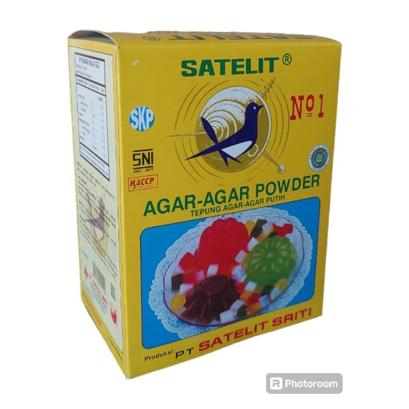 

1 KTK Agar-Agar Satelit 9 gram / Agar-Agar Powder Instant High Quality