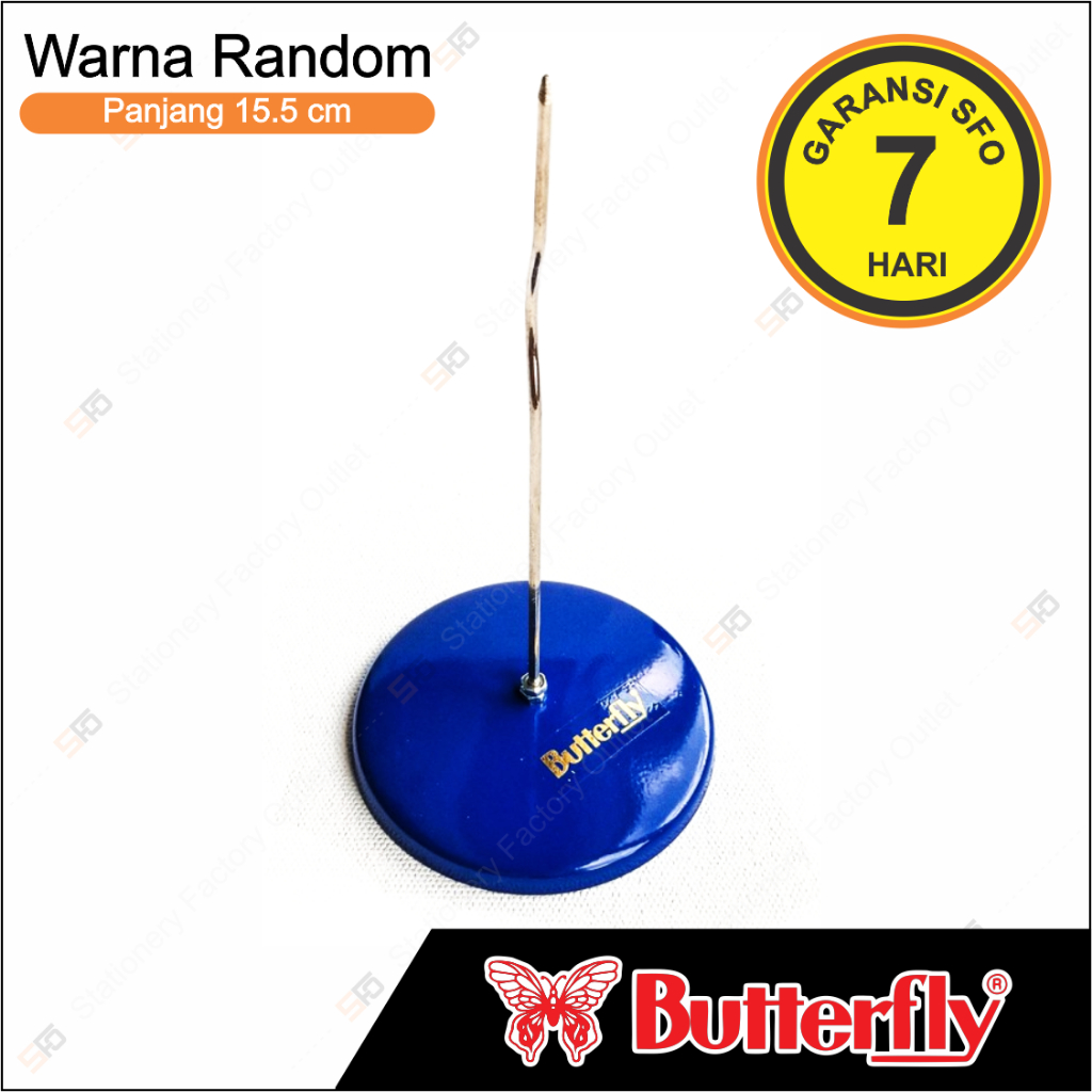 

Tusuk Nota Butterfly - Card Rock Lias Pen
