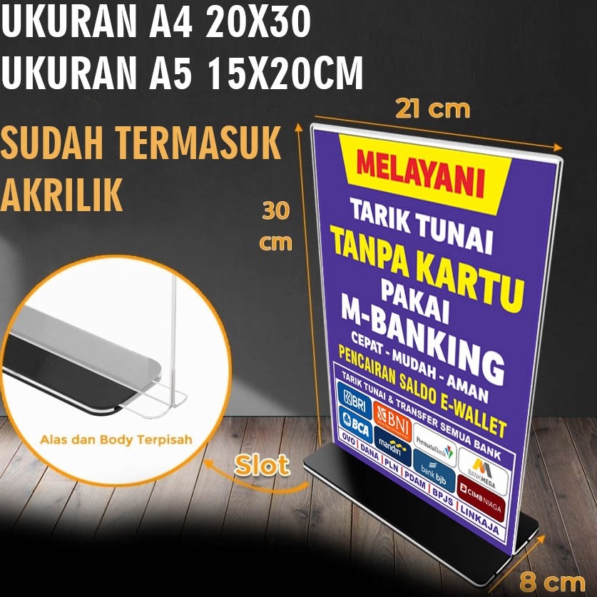 

AKRILIK STIKER TRANSAKSI PENGUMUMAN ETALASE