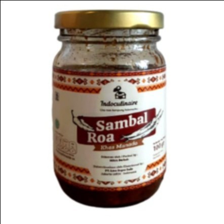 

indoculinaire sambal roa manado btl 100gr