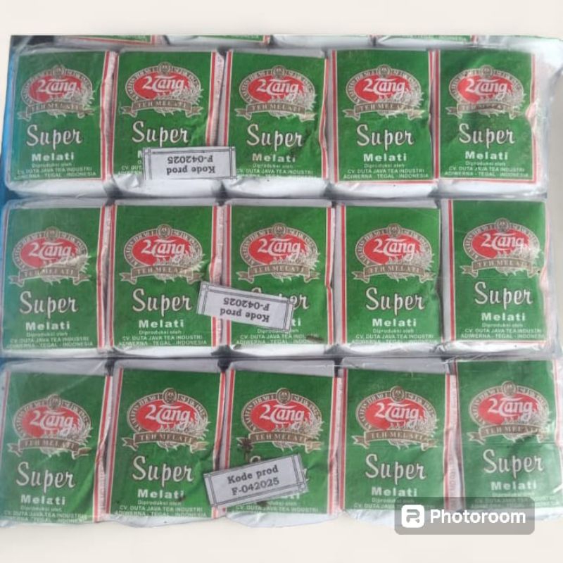 

1 Slop 10pcs @40g Teh 2 Tang Hijau