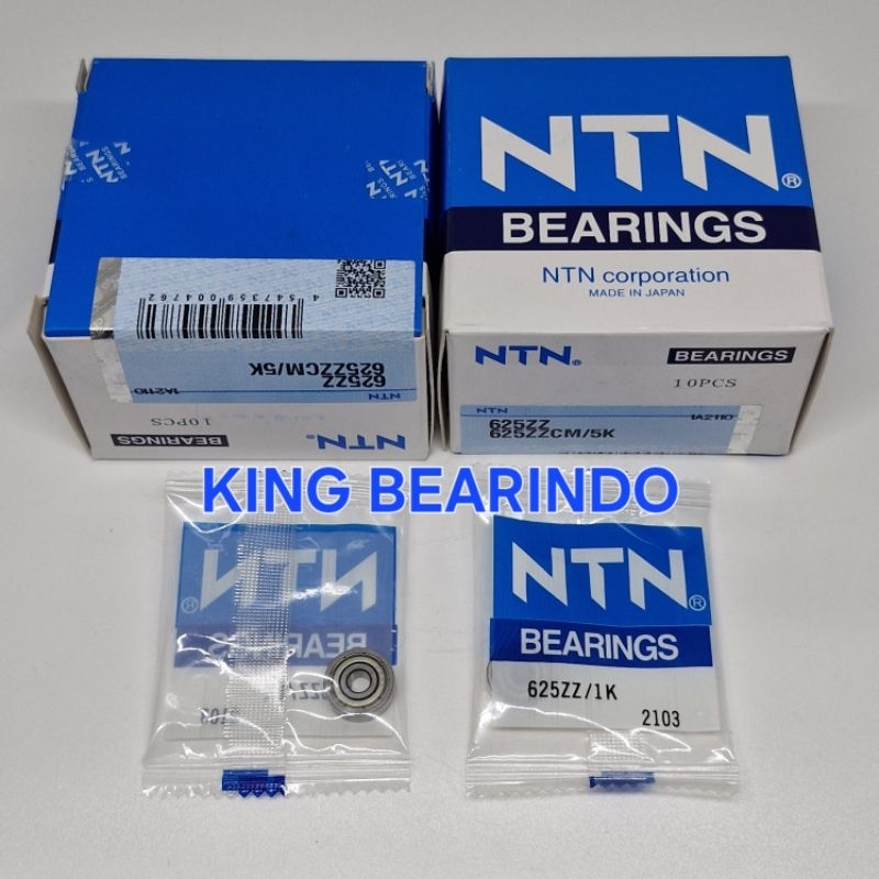 LAHER BEARING 625 ZZ TN 625ZZ TN 625Z TN TUTUP BESI UK5X16X5MM