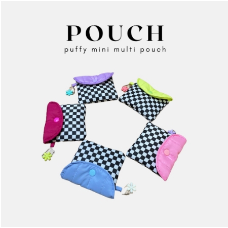 Pouch (FREE ZIPLOCK) Dompet Airpods / Pouch Airpods / Airpods Case / Case Mouse / Dompet Puffy / Pou