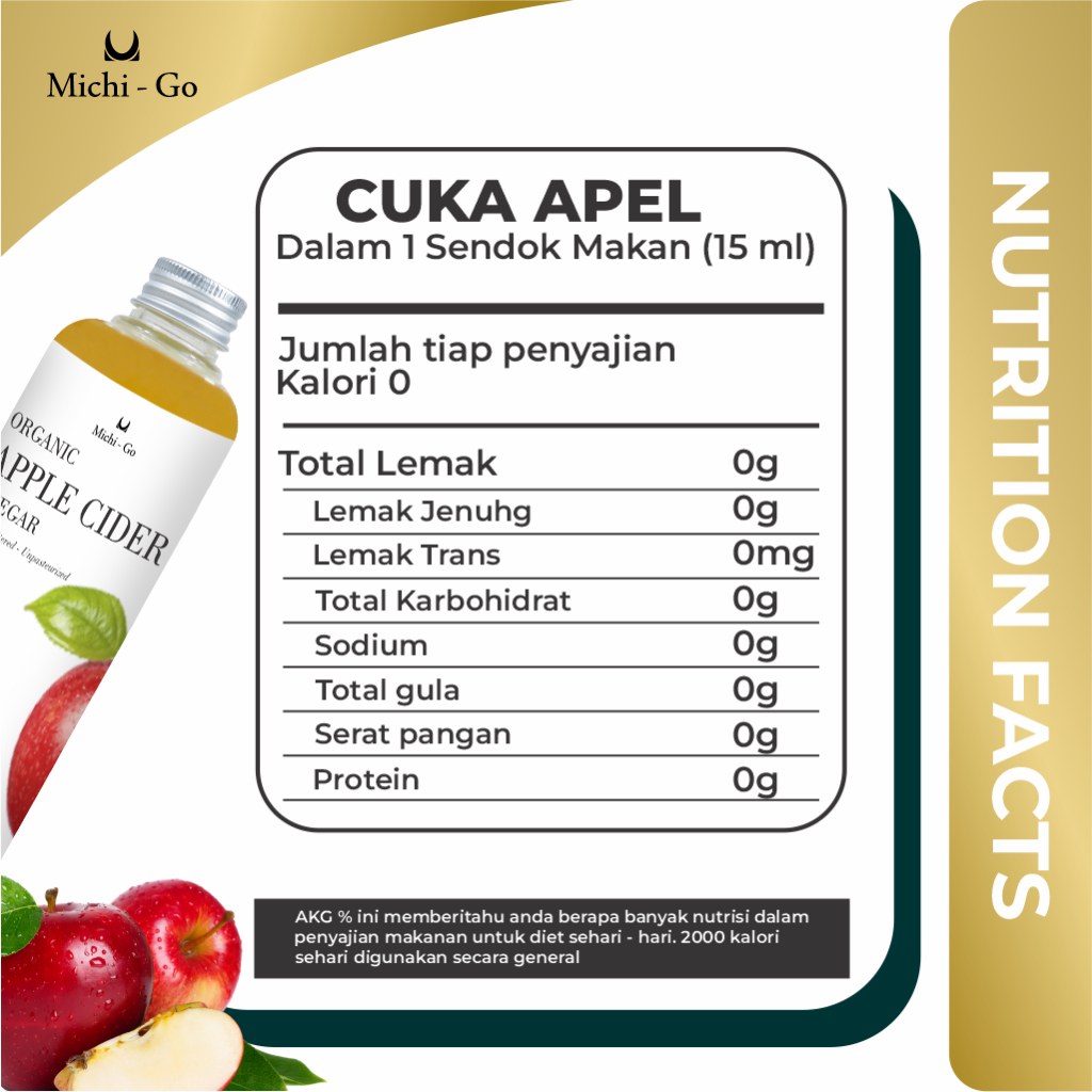 

RB Michigo - Paket Sehat Diet Hemat 3in1 - Sari Lemon 500ml, Cuka Apel 500ml, Chia Seed 70gr - Halal