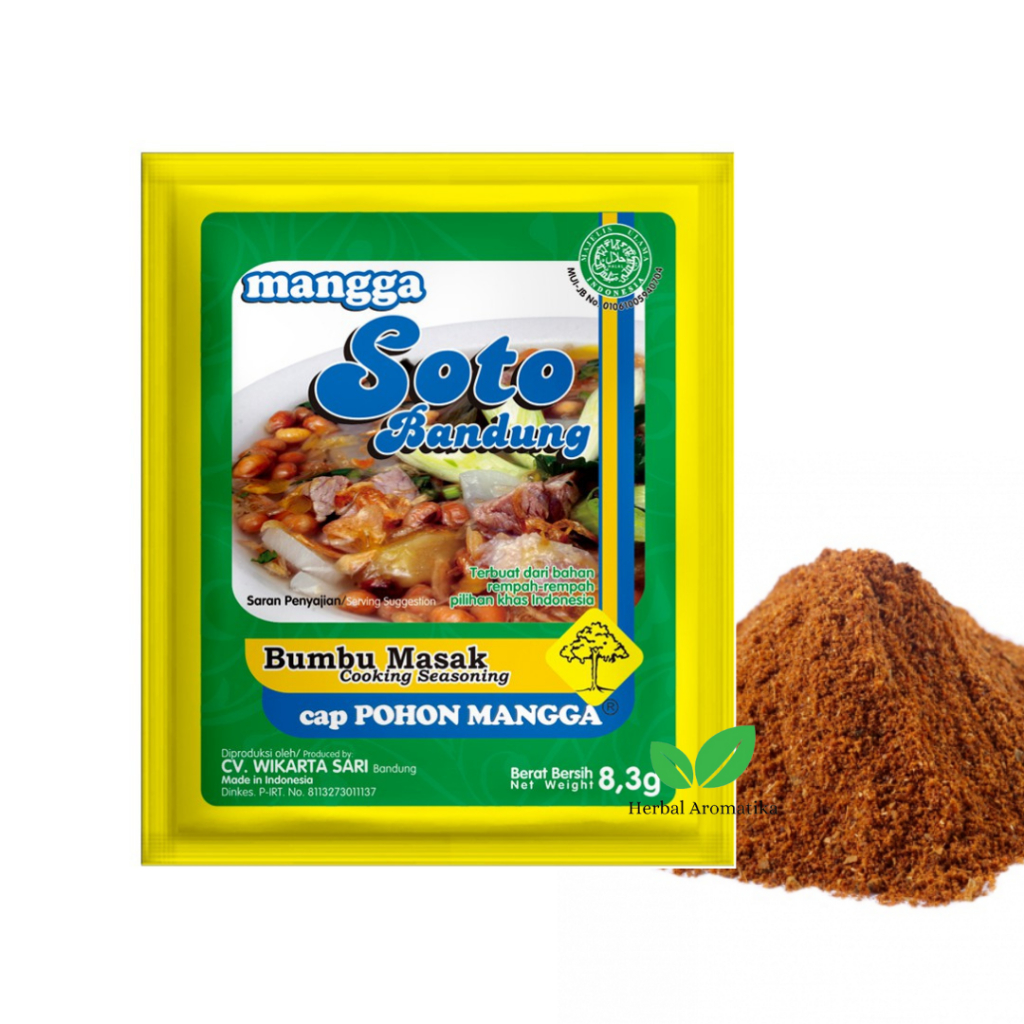 

SACHET - Bumbu Masak SOTO Kuah Bandung Instan Kemasan Praktis - Cap Pohon Mangga
