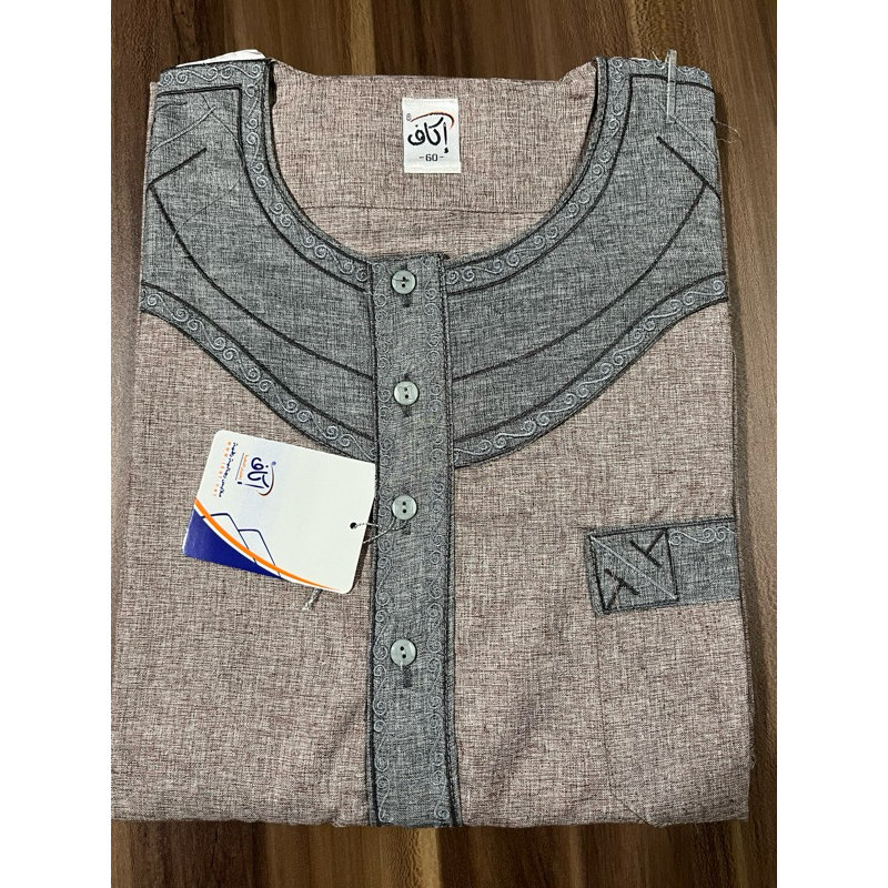 GAMIS SAUDI merk IKAF Import katun size DEWASA jubah omani ikaf Terlaris termurah