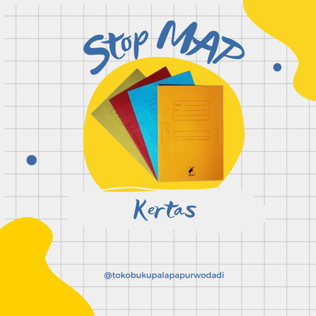 

Map Kertas/StopMap Kertas merk Biola - orange