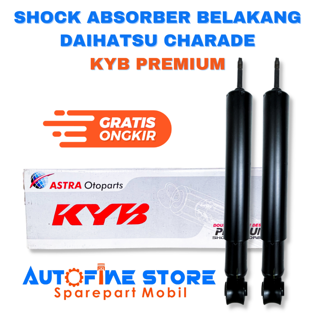 Shock Absorber Rear Shockbreaker Belakang Daihatsu Charade 85-87 G11 KYB