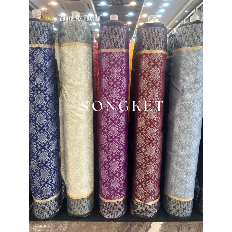 Kain songket/ Rok Songket