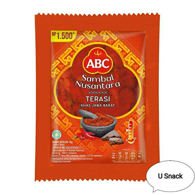 

ABC sambal sambal terasi