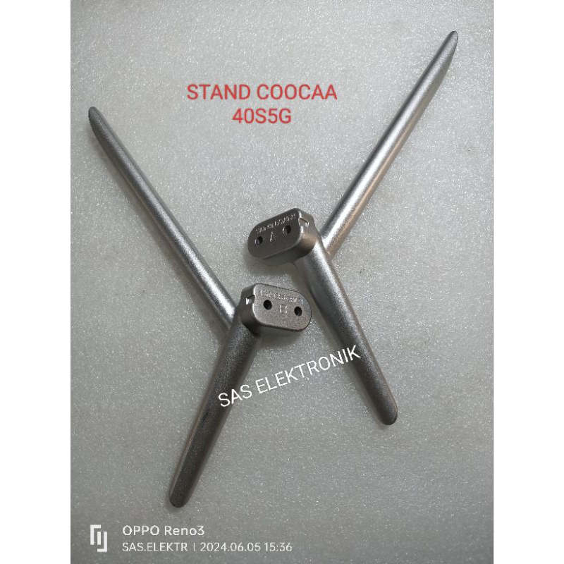 STAND BRACKET KAKI PEDESTAL DUDUKAN TV LED COOCAA 40 INCH 40S5G 40S5 G 40TB2000