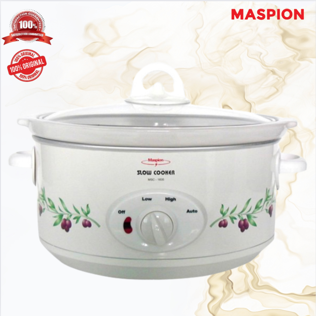 MASPION SLOW COOKER MSC 1835 3.5Liter