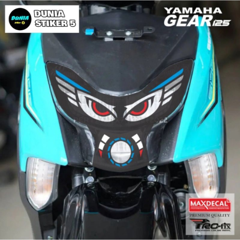 Stiker lampu yamaha gear 125