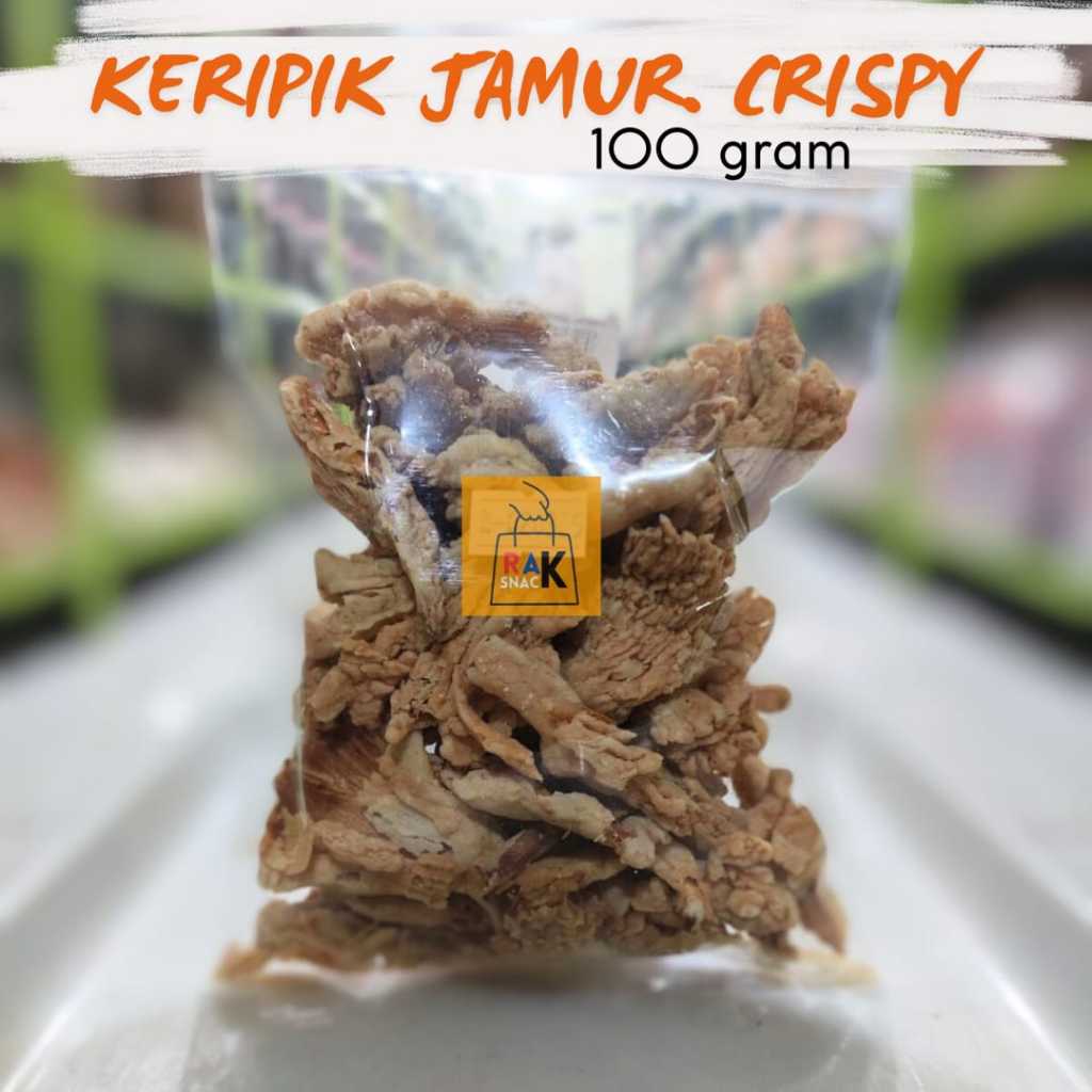 

Keripik Jamur Crispy 250 GRAM