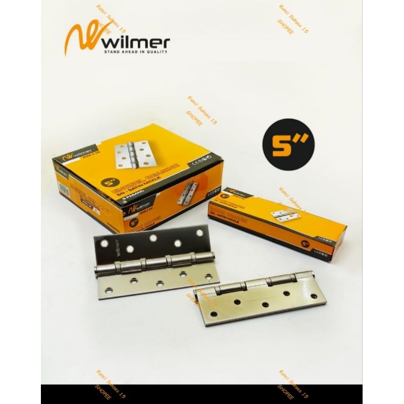 Engsel Pintu Tebal Stainless WILMER 5 Inch / Engsel Jendela Tebal WILMER - 5" inch