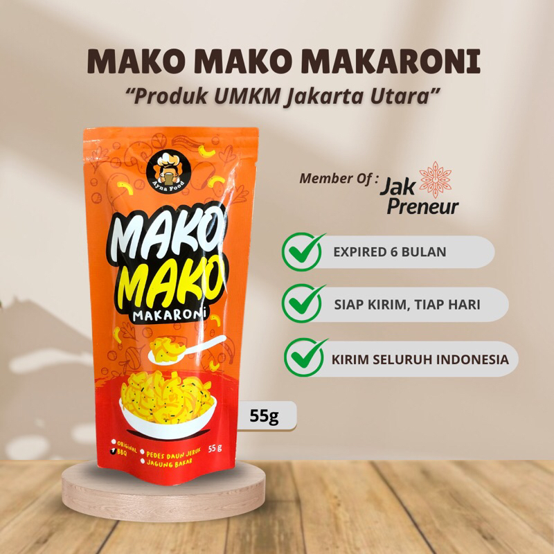 

Mako Mako Makaroni Renyah Banyak Rasa - UMKM Jakpreneur