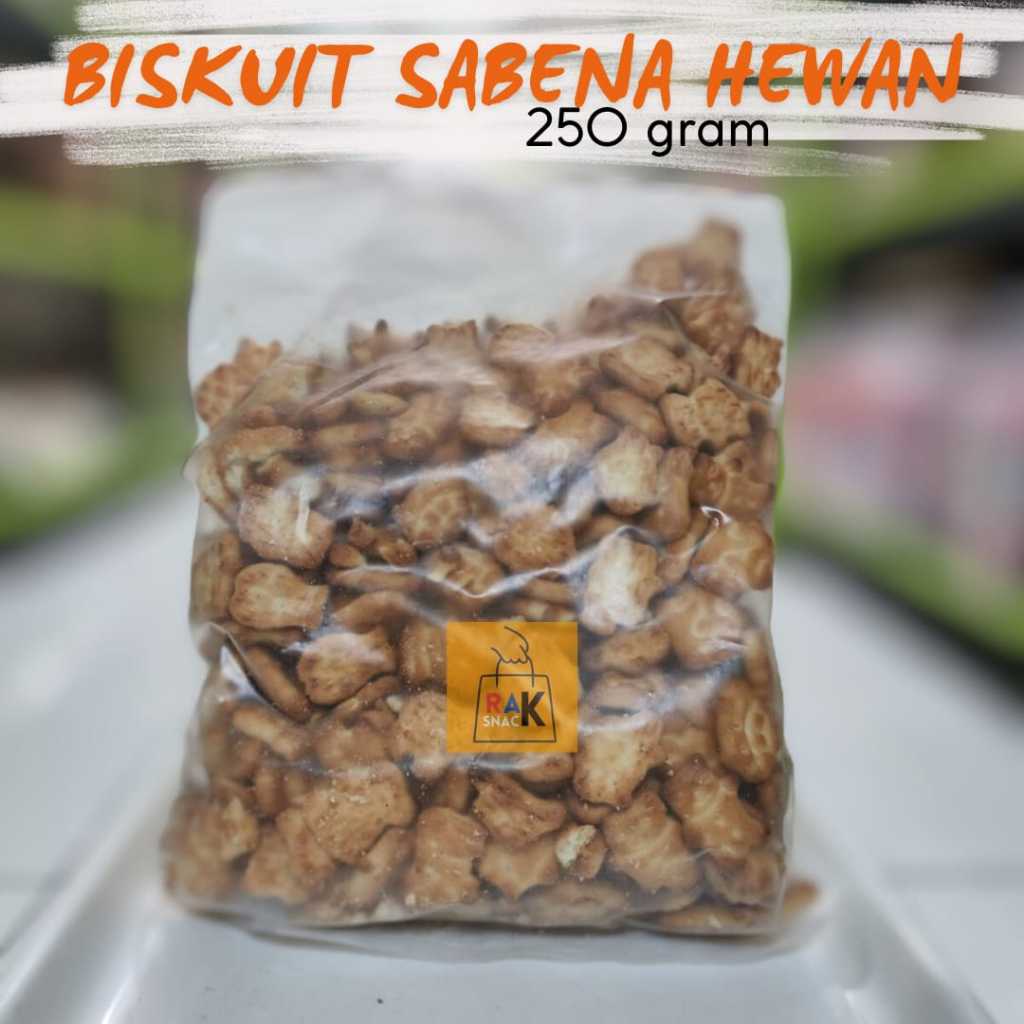 

Biskuit Sabena Hewan 250gr | Kue Sabena | Biskuit Murah Kemasan Ekonomis