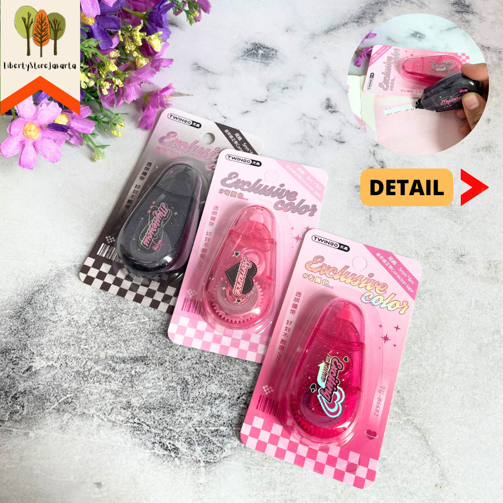 

Correction Tape Bentuk Oval Karakter Barbie TG-B6682 Tipex Kertas Tip Ex Unik Penghapus Fancy Best Gift Stationery For School Alat Tulis Kantor Sekolah