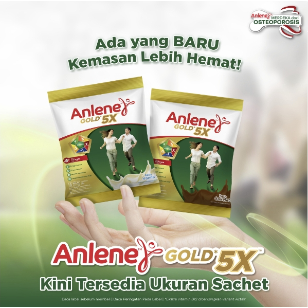 

Anlene Gold Sachet / Actifit Vanila 10x20gr & Cokelat 10x25gr / Anchor Protein+ 10x30gr