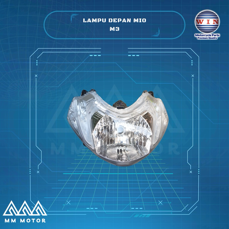 Lampu Depan Headlamp Reflektor Yamaha Mio M3, Mio Z WIN