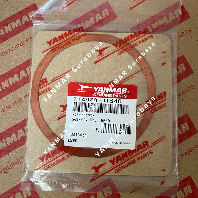Gasket head Yanmar L100 114970-01340 Original
