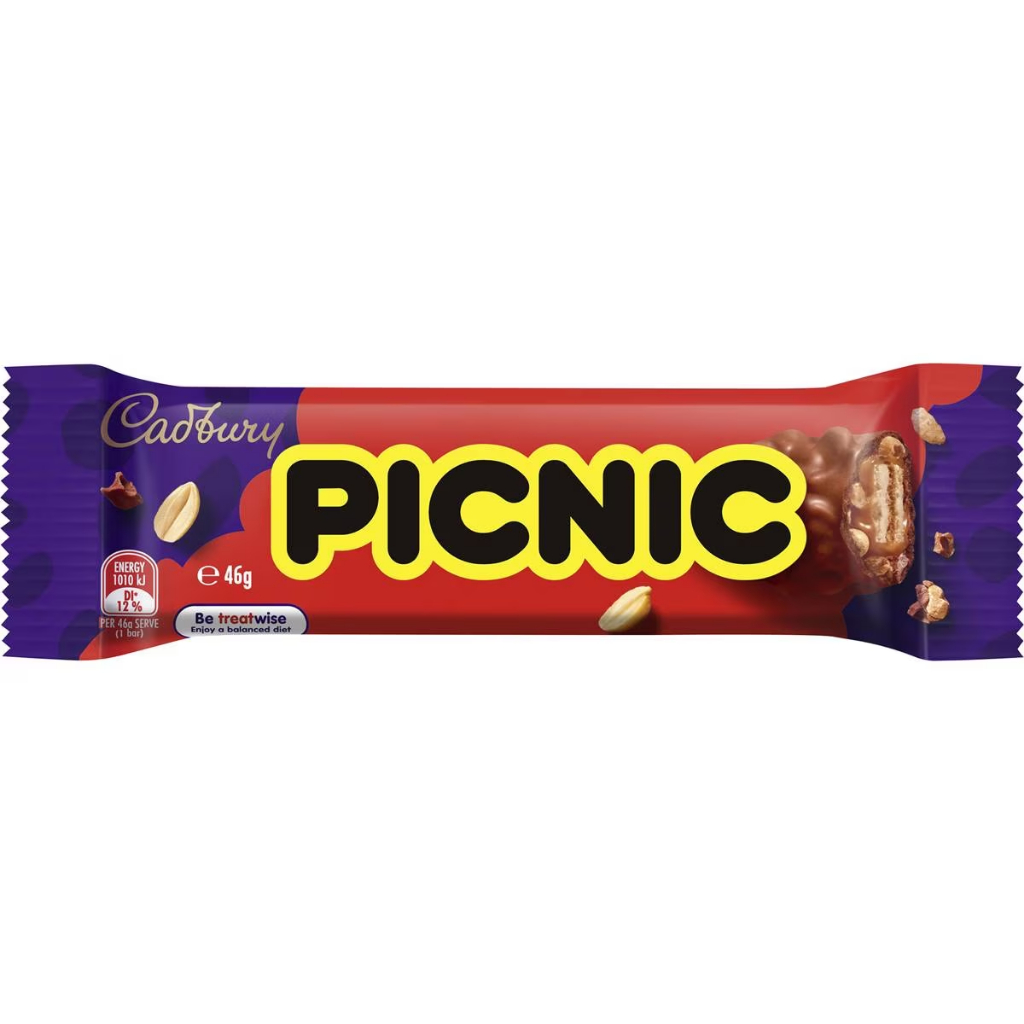 

Cadbury Picnic Chocolate Bar 46g