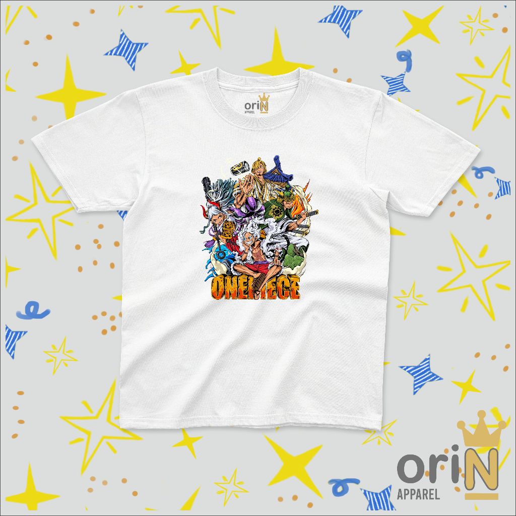 Baju Anak Pakaian Anak Kaos Distro ONE PIECE