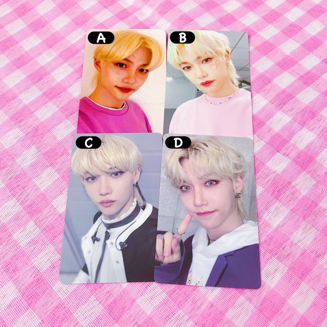 stray kids felix noeasy subk yizhiyu lucky draw domino wolfgang official benefit photocard pob