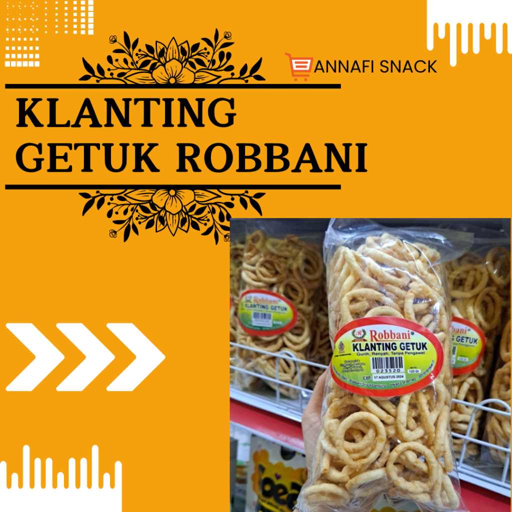 

KLANTING ROBBANI // KLANTIK GETUK ROBBANI // OLEH OLEH KHAS LAMPUNG