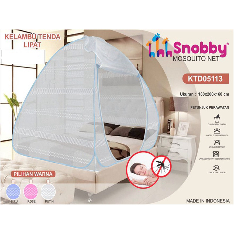 Kelambu Tenda Lipat Jumbo 180x200x160 cm / Kelambu Kemah Ready Makassar