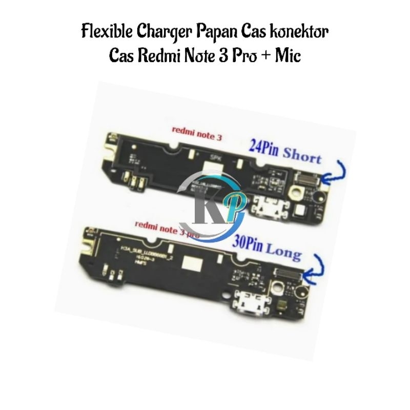 Flexible Charger Papan Cas konektor Cas Redmi Note 3 Pro / Note 3  Original